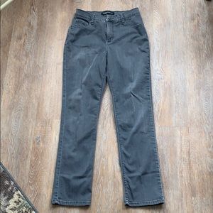 Lee grey straight leg jeans
